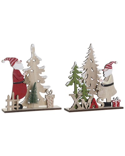 Christmas bauble DKD Home Decor Multicolour 18 x 5 x 20 cm (2 Units)