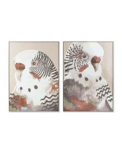 Painting DKD Home Decor 104 x 4,5 x 143,5 cm Urban (2 Units)