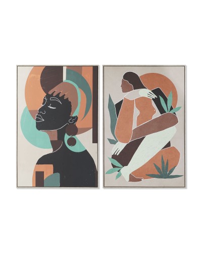 Bild DKD Home Decor 84 x 4,5 x 123 cm Damen Kolonial (2 Stück)