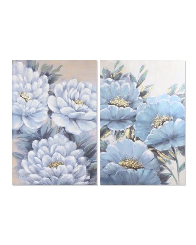 Tavla Home ESPRIT Romantisk 80 x 3 x 120 cm (2 antal)