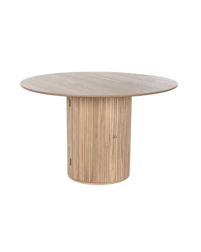 Tavolo da Pranzo Home ESPRIT Naturale Legno MDF 120 x 120 x 77 cm