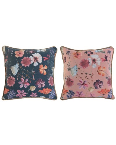 Tyyny Home ESPRIT Romanttinen 45 x 5 x 45 cm (2 osaa)