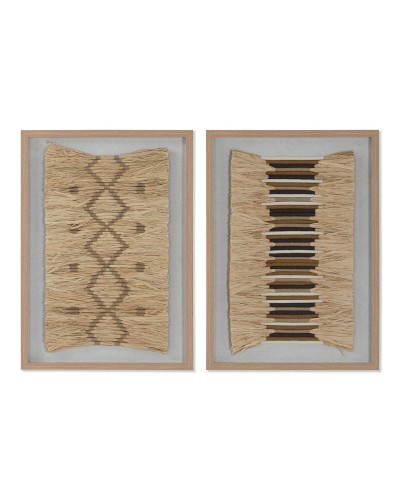 Painting Home ESPRIT Modern 50 x 3,5 x 70 cm (2 Units)