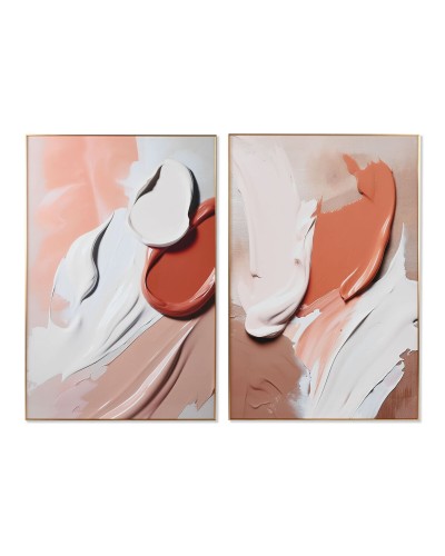 Schilderij Home ESPRIT Abstract Modern 80 x 3 x 120 cm (2 Stuks)