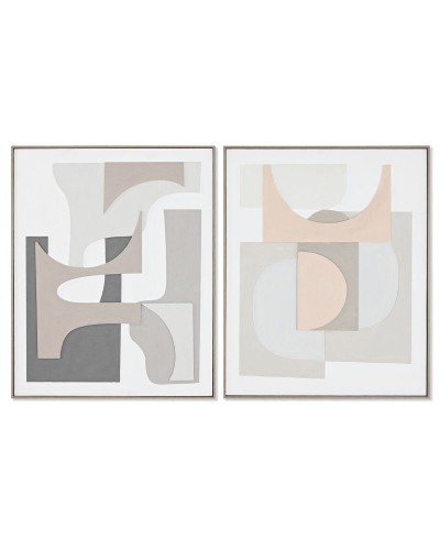 Bild Home ESPRIT abstrakt Urban 82,3 x 4,5 x 102 cm (2 Stück)