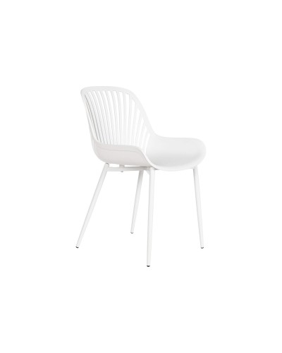 Silla Home ESPRIT Blanco 50,5 x 55 x 82 cm