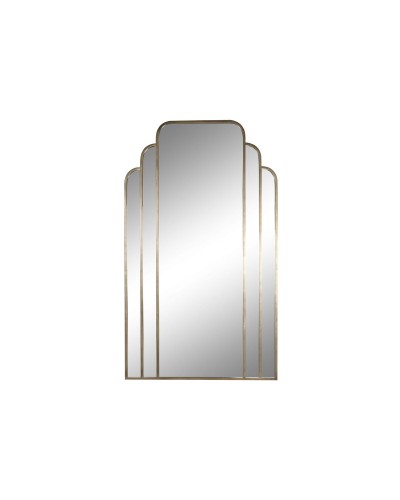 Miroir mural Home ESPRIT Doré Verre Fer Moderne 122 x 3 x 208 cm