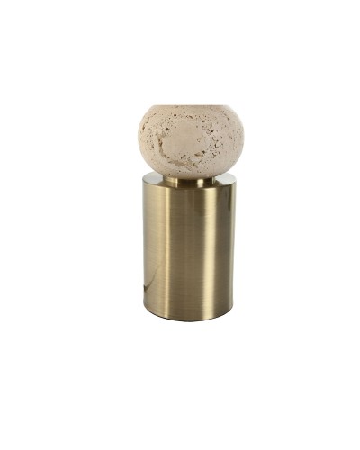 Tischlampe Home ESPRIT Beige Gold