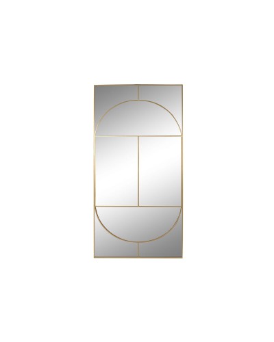 Wall mirror Home ESPRIT Golden 90 x 2 x 180 cm