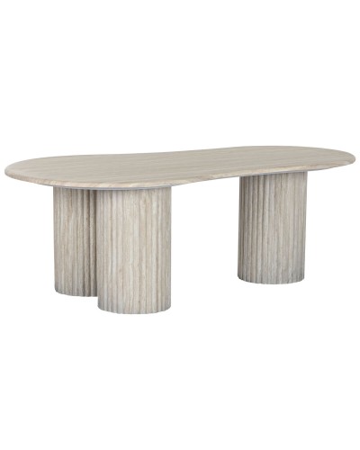 Olohuoneen pöytä Home ESPRIT Graniitti Puu MDF 130 x 70 x 45 cm