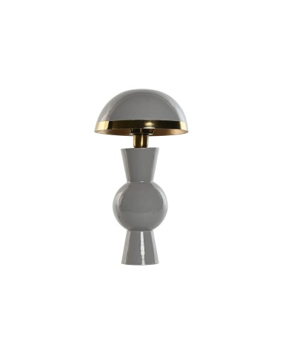Lampe de bureau Home ESPRIT Gris Doré