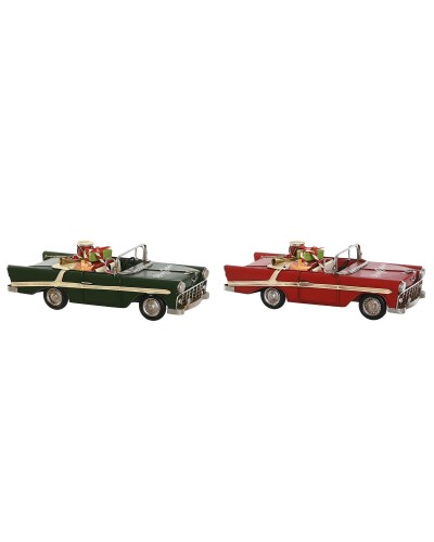 Christmas bauble Home ESPRIT Red Green 37 x 15,5 x 12 cm (2 Units)
