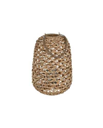 Candleholder Home ESPRIT Natural Metal 28 x 28 x 42 cm