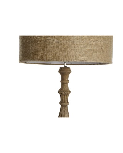 Lattialamppu Home ESPRIT Luonnollinen 50 W 220 V 60 x 60 x 180 cm