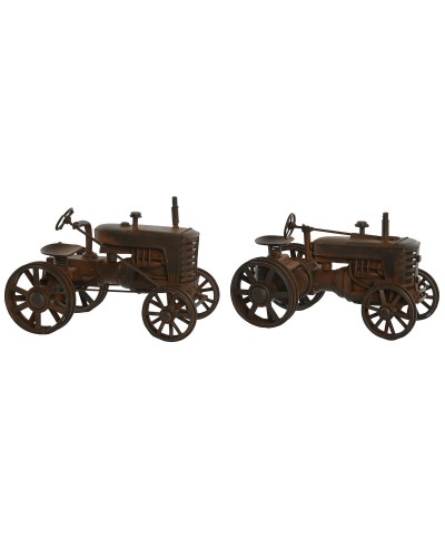 Figura Decorativa Home ESPRIT Bronce Vintage 26 x 14 x 17,5 cm (2 Unidades)