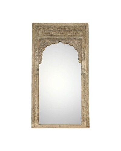 Espejo de pared Home ESPRIT Natural 160 x 14,5 x 260 cm