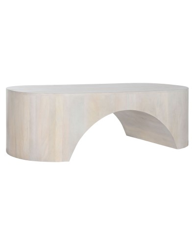 Tavolino da Caffè Home ESPRIT Bianco 137 x 60 x 42 cm