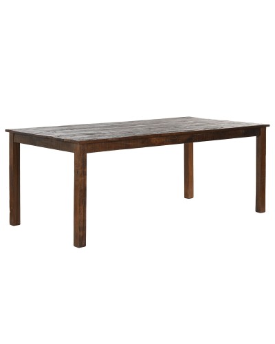Dining Table Home ESPRIT Natural Recycled Wood 200 x 100 x 76 cm