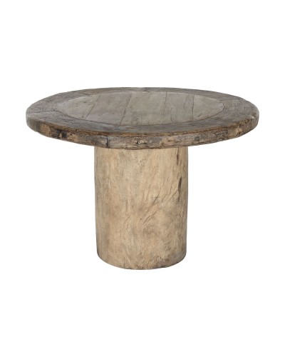 Table de Salle à Manger Home ESPRIT bois de teck 110 x 110 x 76 cm