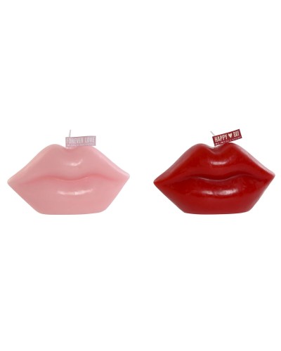 Scented Candle Home ESPRIT Lips (2 Units)