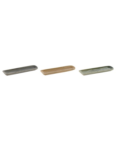 Eterisk oljebrännare Home ESPRIT Stengods 5,8 x 1,5 x 21,8 cm (3 antal)