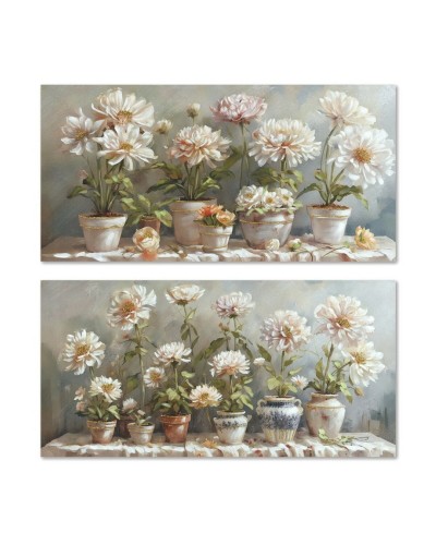 Tavla Home ESPRIT Kruka Traditionell 120 x 3 x 60 cm (2 antal)