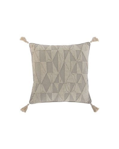 Kussen Home ESPRIT Natuurlijk Boho 45 x 8 x 45 cm