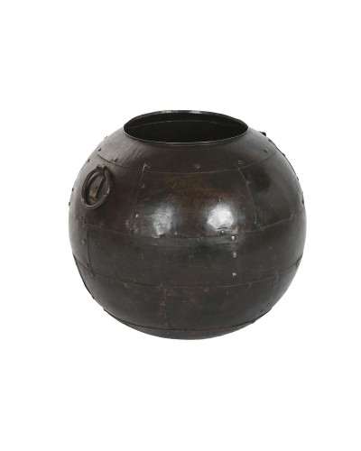 Vase Home ESPRIT Brown Iron 40 x 40 x 41,5 cm