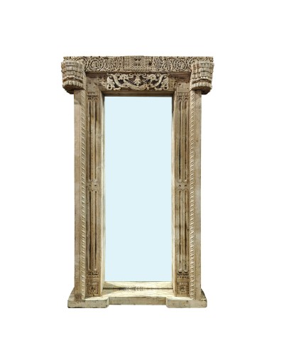 Specchio da parete Home ESPRIT Naturale