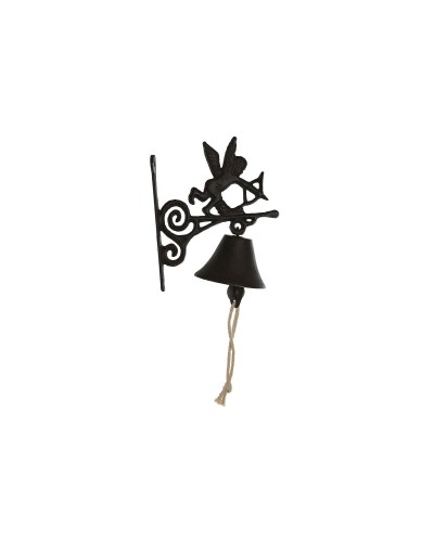 Cloche Home ESPRIT Marron Noir Fer 16,5 x 10 x 21 cm