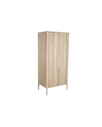 Armario Home ESPRIT Natural Abeto Madera MDF 78 x 55 x 180 cm