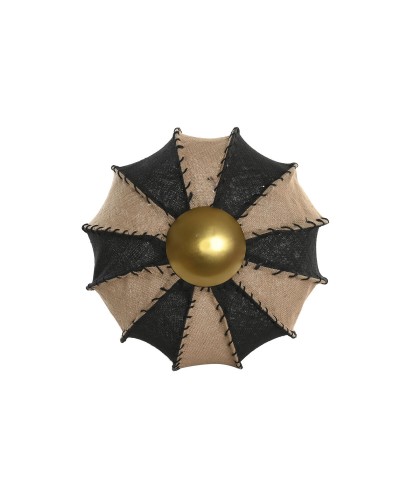 Vägglampa Home ESPRIT Dvobarvna 25 W Naturell Kolonial 230 V 50 x 50 x 25 cm