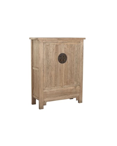 Cupboard Home ESPRIT Natural Elm wood 102 x 40 x 132 cm