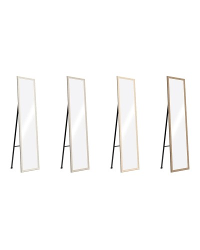 Meikkipeili Home ESPRIT Ruskea Beige Harmaa Kristalli polystyreeni 35,5 x 40 x 156 cm (4 osaa)