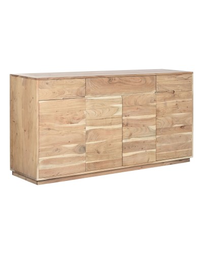 Buffet Home ESPRIT Naturel Acacia Bois Recyclé 160 x 40 x 81 cm
