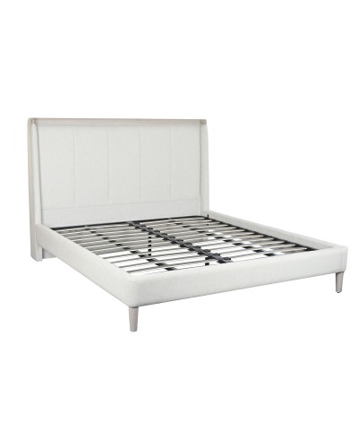 Lit Home ESPRIT Gris clair 196 x 223 x 135 cm