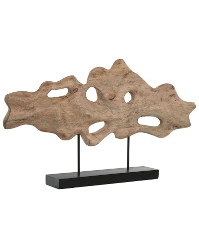 Prydnadsfigur Home ESPRIT Svart Ljusbrun Modern 74 X 9 X 42 CM