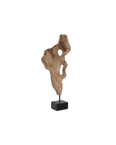 Figura Decorativa Home ESPRIT Negro Marrón claro Moderno 26 X 8 X 56 CM