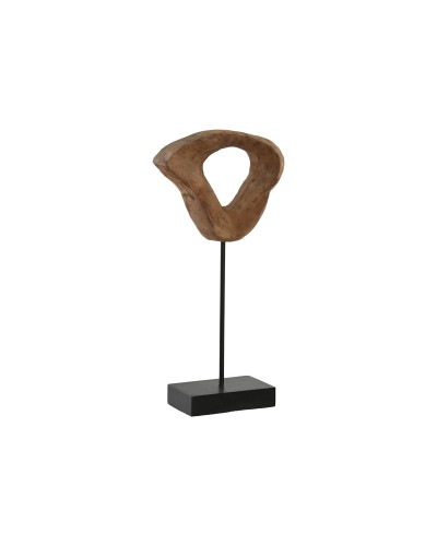 Figura Decorativa Home ESPRIT Marrón Negro Moderno 22 X 9 X 44 CM