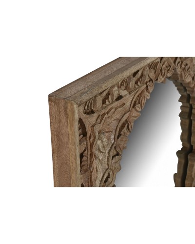 Espejo de pared Home ESPRIT Natural Árabe 70 x 4 x 120 cm