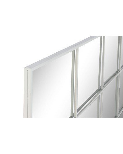 Wandspiegel Home ESPRIT Weiß Fenster Scandi 122 x 2 x 122 cm