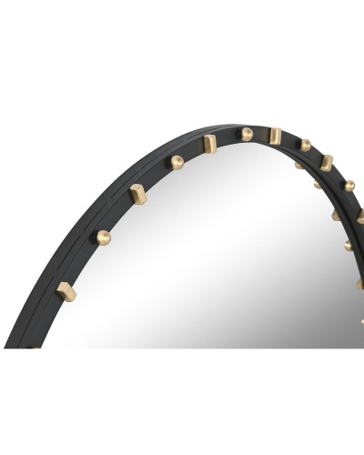 Wandspiegel Home ESPRIT Schwarz Gold Moderne 90 x 3,5 x 90 cm