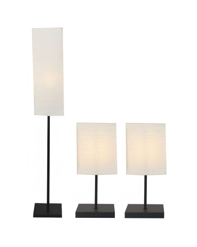 Vloerlamp Home ESPRIT Bruin (3 Onderdelen)