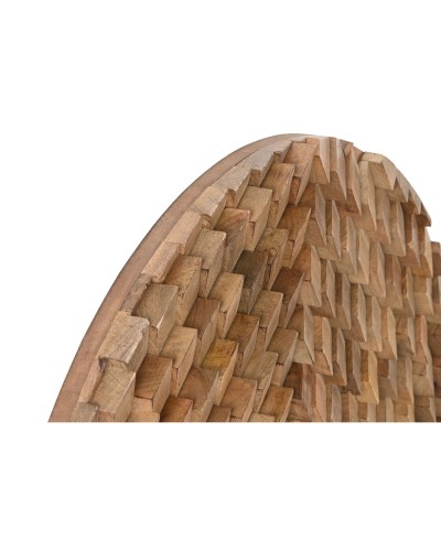 Statua Decorativa Home ESPRIT Naturale Moderno 90 x 4 x 90 cm