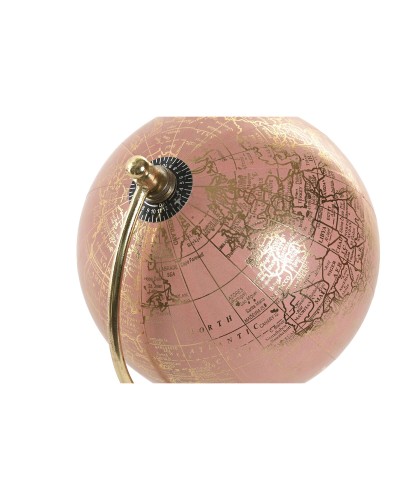 Figurine Décorative Home ESPRIT Blanc Rose Doré Urbaine