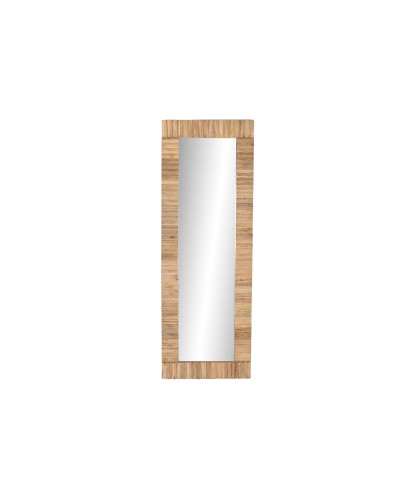 Väggspegel Home ESPRIT Naturell Modern 60 X 4 X 172 CM