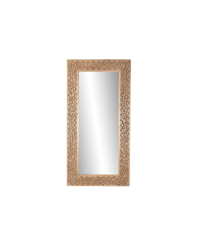 Wall mirror Home ESPRIT Natural Modern Trunks 91 X 5 X 183,5 CM