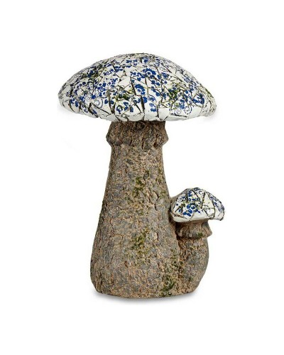 Decorative Garden Figure Ibergarden ZD18064 Polyresin Mosaic Mushroom 29 x 44 x 32 cm