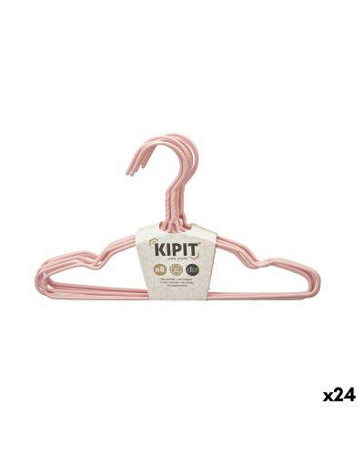 Kleerhangerset Metaal Siliconen 9,5 x 0,3 x 18 cm (24 Stuks)