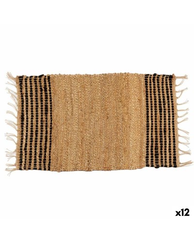 Alfombra 84862-CEEJAY Negro Natural 60 x 90 cm (12 Unidades)